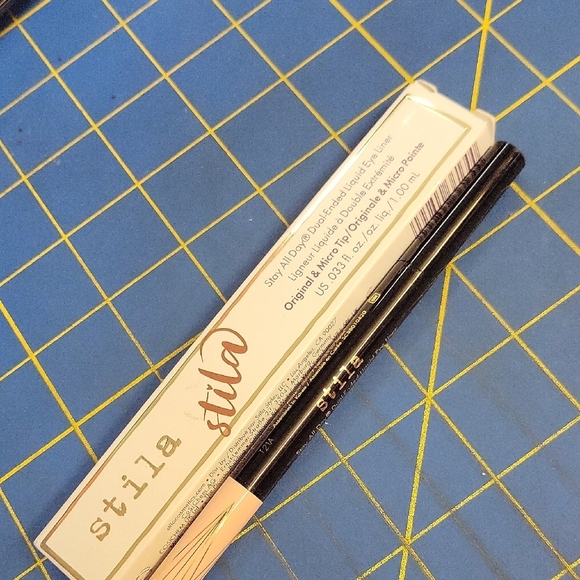 Stila Other - Stila Black Dual-Ended Liquid Eyeliner New in Box Intense Black & Kitten Kosmo